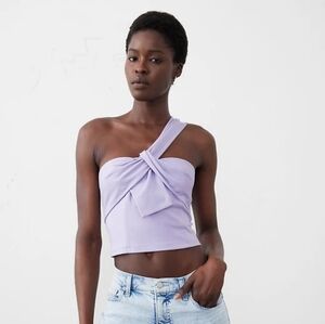 Banana Republic Factory Lavender Tank Top with Bow